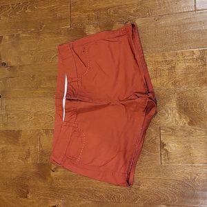 Women's Maurices, Casual Burnt Orange Size 13/14, Cotton 100% Shorts
